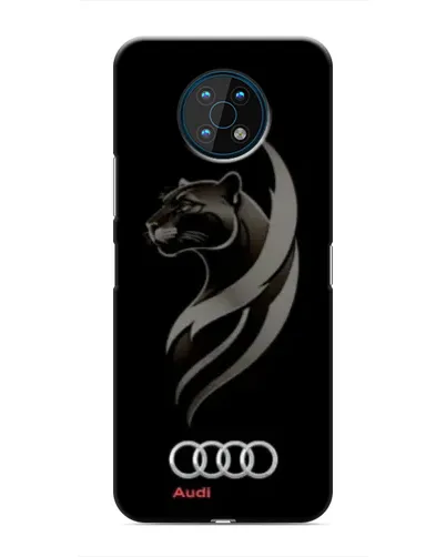 Чехол для Nokia G50 с картинкой «Графика — пантера и Audi» Чехол для Nokia G50 с картинкой «Графика — пантера и Audi»