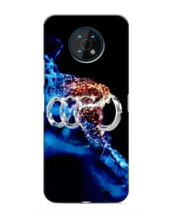 Чехол для Nokia G50 с картинкой «Энергия лого Audi»