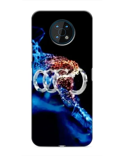 Чехол для Nokia G50 с картинкой «Энергия лого Audi» Чехол для Nokia G50 с картинкой «Энергия лого Audi»