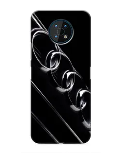 Чехол для Nokia G50 с картинкой «Audi — абстрактные кольца»