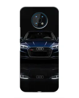 Чехол для Nokia G50 с картинкой «Audi — ночное отражение»