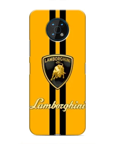 Чехол для Nokia G50 с картинкой «Lamborghini Stripe желтый» Чехол для Nokia G50 с картинкой «Lamborghini Stripe желтый»