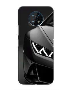 Чехол для Nokia G50 с картинкой «Lamborghini фары детализация»