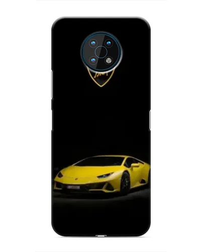 Чехол для Nokia G50 с картинкой «Lamborghini желтый акцент» Чехол для Nokia G50 с картинкой «Lamborghini желтый акцент»