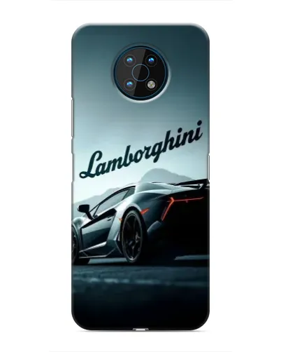 Чехол для Nokia G50 с картинкой «Классическая надпись Lamborghini» Чехол для Nokia G50 с картинкой «Классическая надпись Lamborghini»