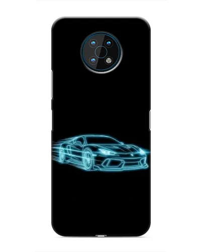 Чехол для Nokia G50 с картинкой «Неоновый контур Lamborghini» Чехол для Nokia G50 с картинкой «Неоновый контур Lamborghini»