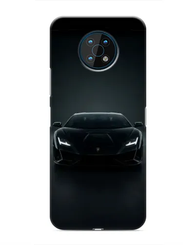 Чехол для Nokia G50 с картинкой «Черный Lamborghini Aventador» Чехол для Nokia G50 с картинкой «Черный Lamborghini Aventador»
