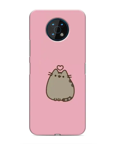 Чохол для Nokia G50 з картинкою «Pusheen серце»