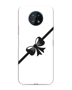 Чехол для Nokia G50 с картинкой «Диагональный бант»