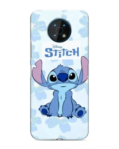 Чохол для Nokia G50 з картинкою «Stitch серед квітів»
