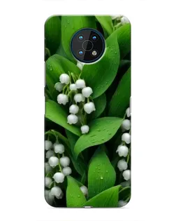 Чехол для Nokia G50 с картинкой «Ландыши в зелени»