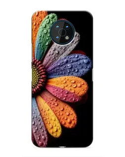 Чехол для Nokia G50 с картинкой «Радужный цветок»