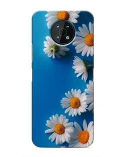 Чехол для Nokia G50 с картинкой «Белоснежные маргаритки»