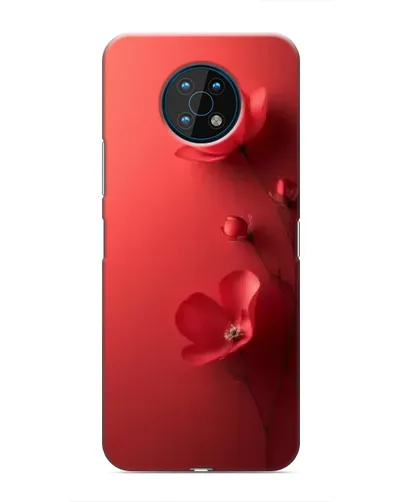 Чехол для Nokia G50 с картинкой «Маковые соцветия»