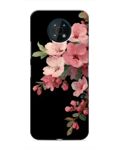 Чехол для Nokia G50 с картинкой «Розовая ветка сакуры»