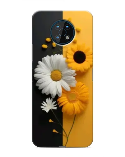 Чехол для Nokia G50 с картинкой «Подсолнух и ромашка»