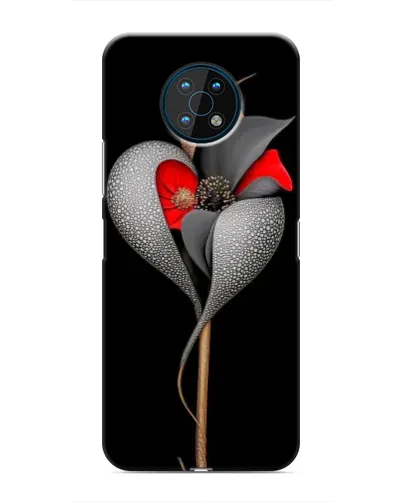 Чехол для Nokia G50 с картинкой «Серебряный фантазийный цветок» Чехол для Nokia G50 с картинкой «Серебряный фантазийный цветок»
