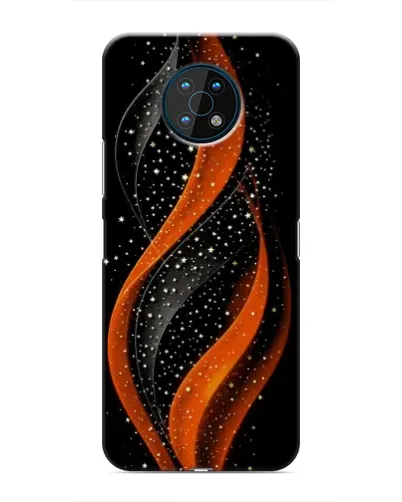 Чехол для Nokia G50 с картинкой «Огненная звездная волна»