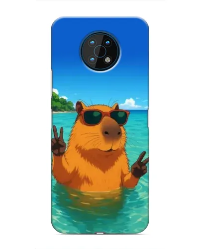 Чехол для Nokia G50 с картинкой «Морская капибара» Чехол для Nokia G50 с картинкой «Морская капибара»