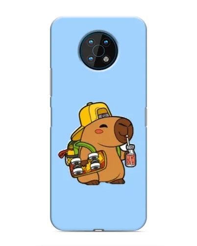 Чехол для Nokia G50 с картинкой «Капибара на скейте» Чехол для Nokia G50 с картинкой «Капибара на скейте»