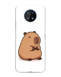 Чохол для Nokia G50 з картинкою «Товстенька капібара»