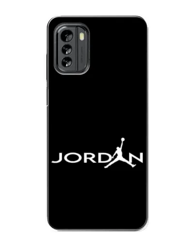 Чехол для Nokia G60 с картинкой «Jordan White Logo»