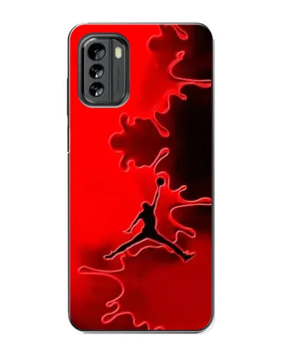 Чехол для Nokia G60 с картинкой «Jordan Red Smoke»