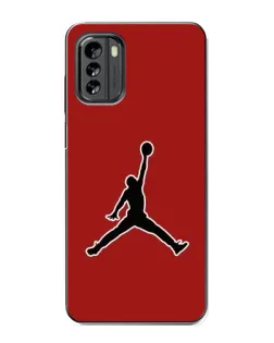 Чехол для Nokia G60 с картинкой «Jordan Red Back»