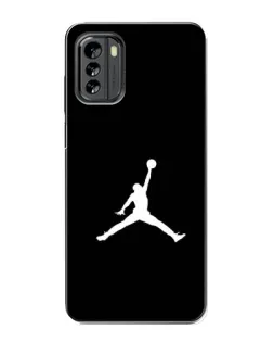 Чехол для Nokia G60 с картинкой «Jordan Silhouette»