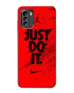 Чехол для Nokia G60 с картинкой «Nike Just Do It»
