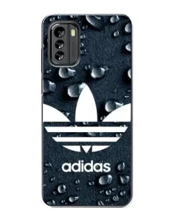 Чехол для Nokia G60 с картинкой «Adidas Trefoil Blue»