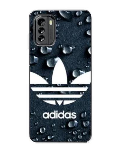 Чехол для Nokia G60 с картинкой «Adidas Trefoil Blue»