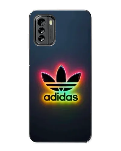 Чехол для Nokia G60 с картинкой «Неоновый Adidas»