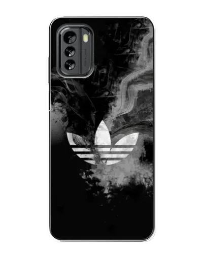 Чехол для Nokia G60 с картинкой «Абстрактный дым Adidas»
