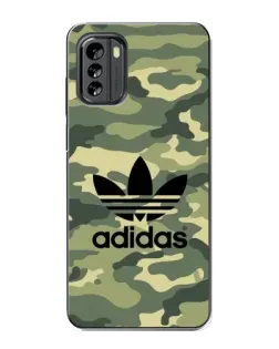 Чехол для Nokia G60 с картинкой «Милитари стиль Adidas»
