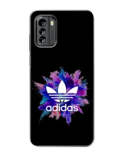 Чехол для Nokia G60 с картинкой «Взрыв красок Adidas»
