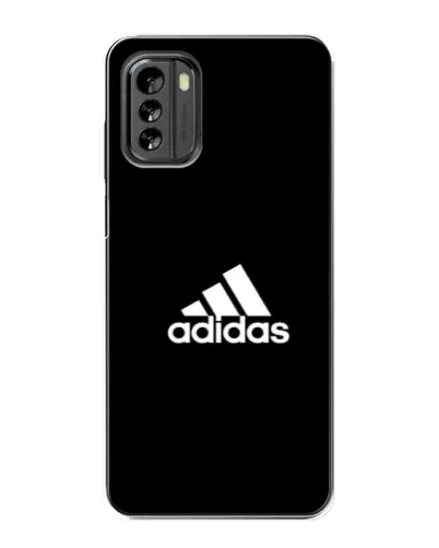 Чехол для Nokia G60 с картинкой «Черная классика Adidas»