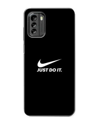 Чехол для Nokia G60 с картинкой «Минимализм от Nike»