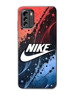 Чехол для Nokia G60 с картинкой «Градиентный принт Найк»
