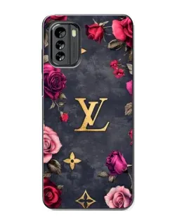 Чохол для Nokia G60 з картинкою «Квітковий Louis Vuitton»