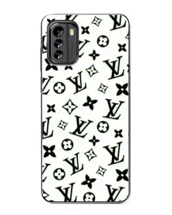 Чехол для Nokia G60 с картинкой «Монохромный хаос LV»