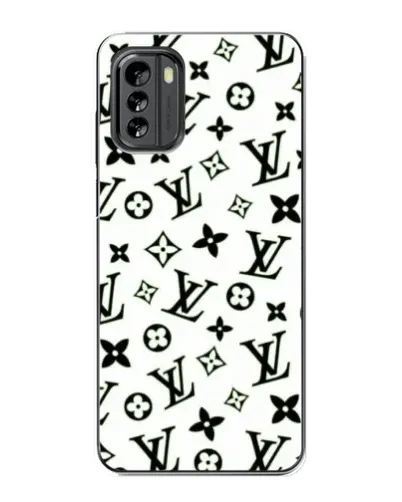 Чехол для Nokia G60 с картинкой «Монохромный хаос LV»