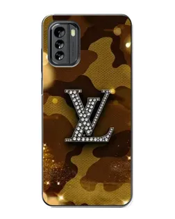 Чехол для Nokia G60 с картинкой «Камуфляжный Louis Vuitton»