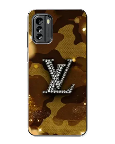 Чехол для Nokia G60 с картинкой «Камуфляжный Louis Vuitton»