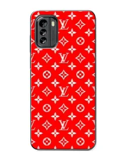 Чехол для Nokia G60 с картинкой «Яркий паттерн LV»