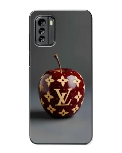 Чехол для Nokia G60 с картинкой «Красное яблоко LV»