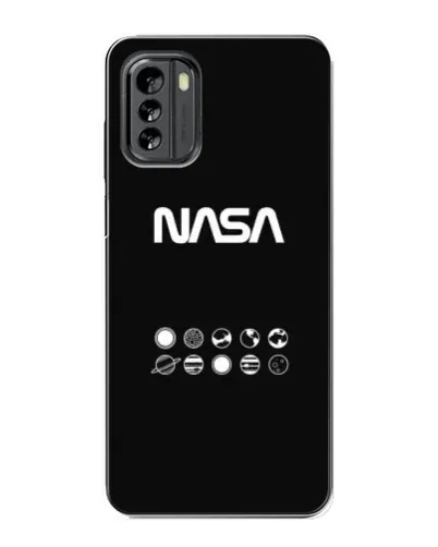 Чехол для Nokia G60 с картинкой «NASA — технический принт»