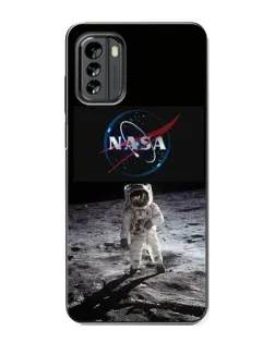 Чехол для Nokia G60 с картинкой «Астронавт на Луне»