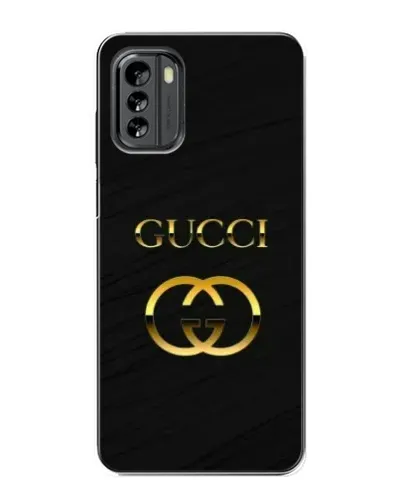 Чехол для Nokia G60 с картинкой «Золотой логотип Gucci» Чехол для Nokia G60 с картинкой «Золотой логотип Gucci»