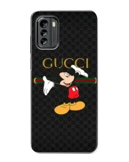 Чехол для Nokia G60 с картинкой «Микки Маус Gucci»